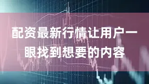 配资最新行情让用户一眼找到想要的内容